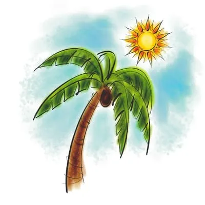 Paradise Heating and Air Conditioning Logo