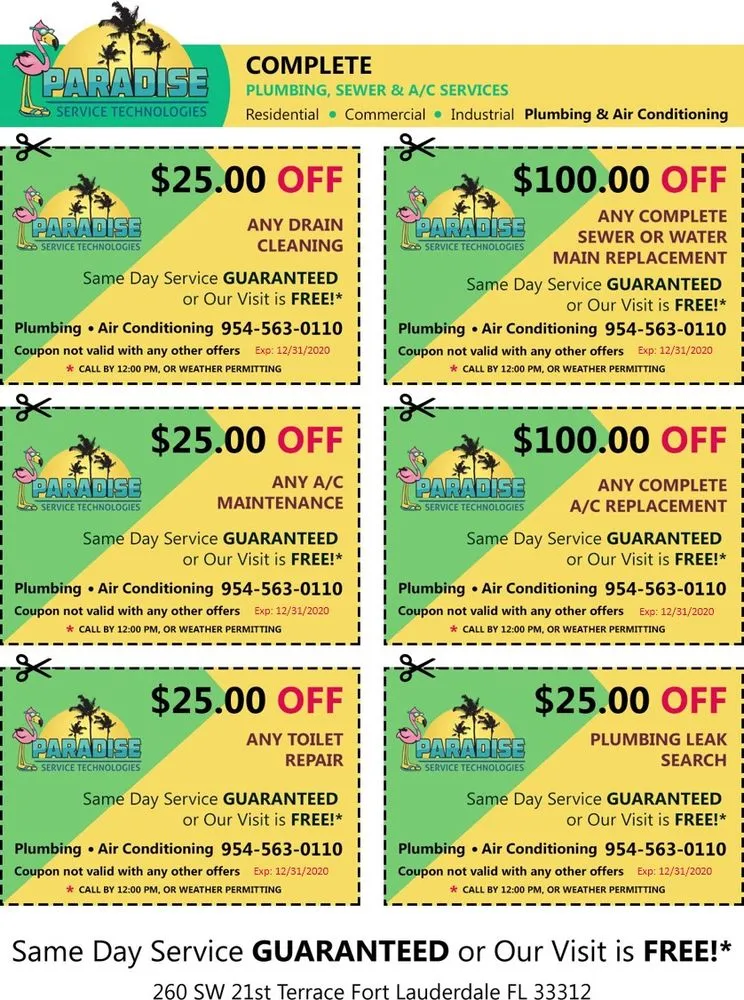 Slide of Paradise Plumbing & Air Conditioning