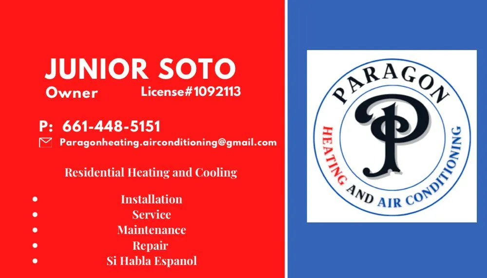 Slide of Paragon Heating and Air Conditioning