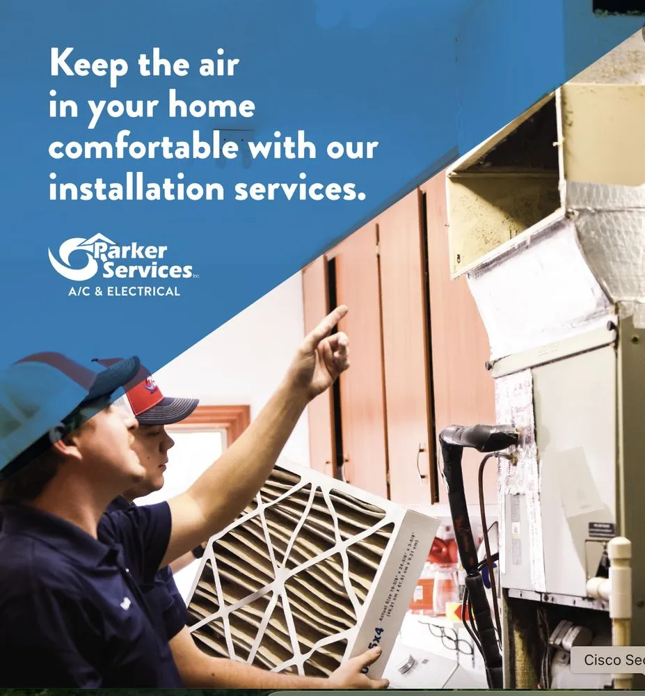 Slide of Parker Services Air Conditioning & Heating