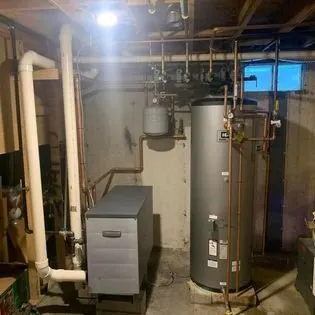 Slide of Parker's Heating and Cooling