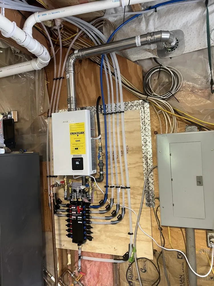 Slide of Parker's Heating and Cooling