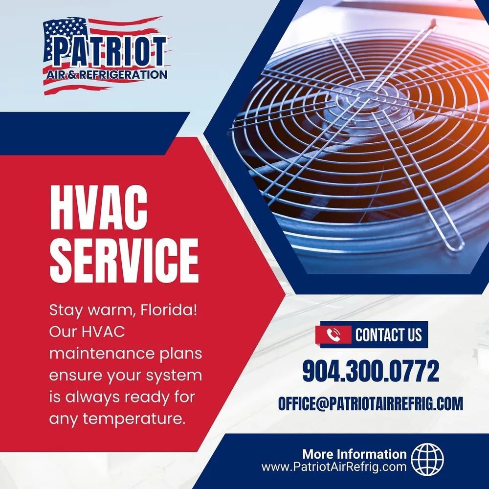 Top-rated HVAC maintenance near you in St. Augustine, FL by Patriot Air & Refrigeration
