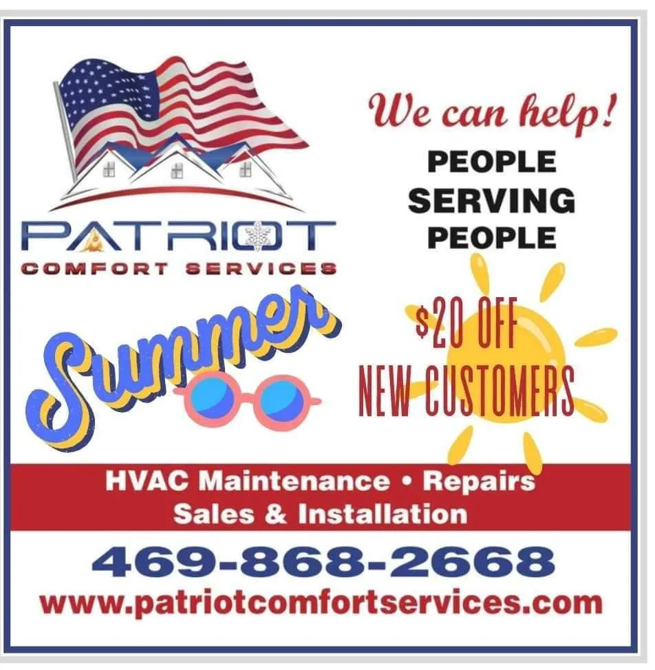 Slide of Patriot Comfort Services