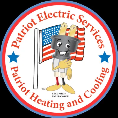 Patriot Electric Heating and Cooling Logo