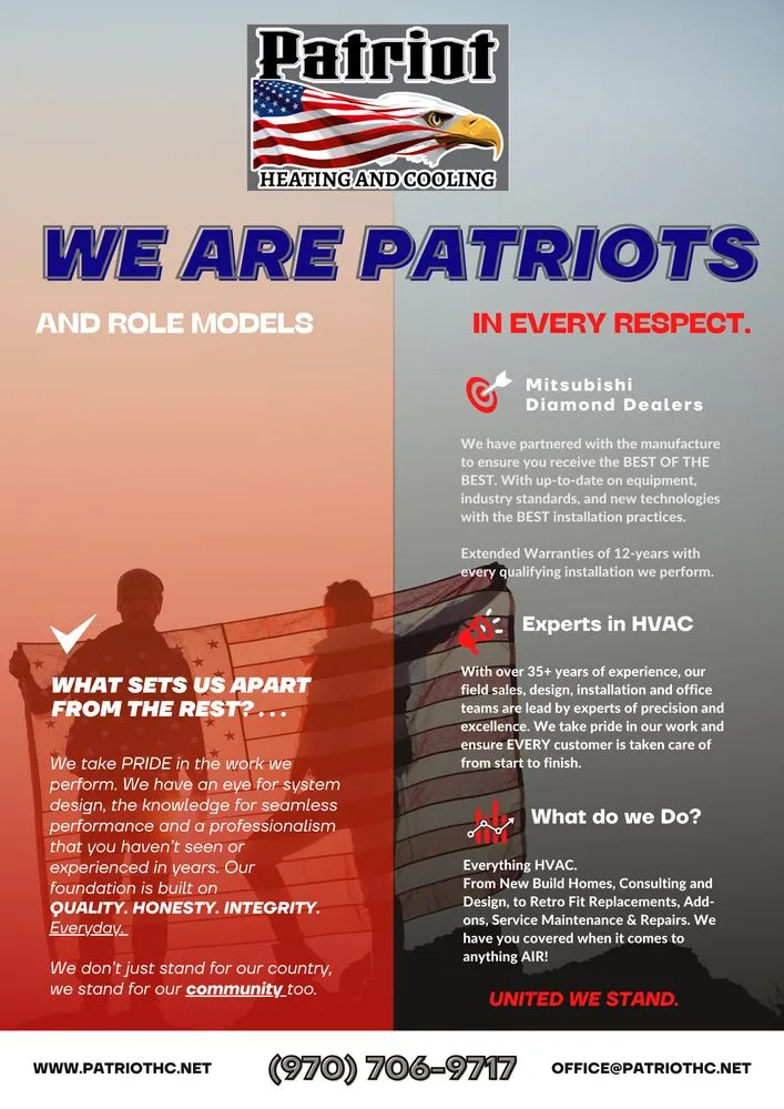 Slide of Patriot Heating & Cooling
