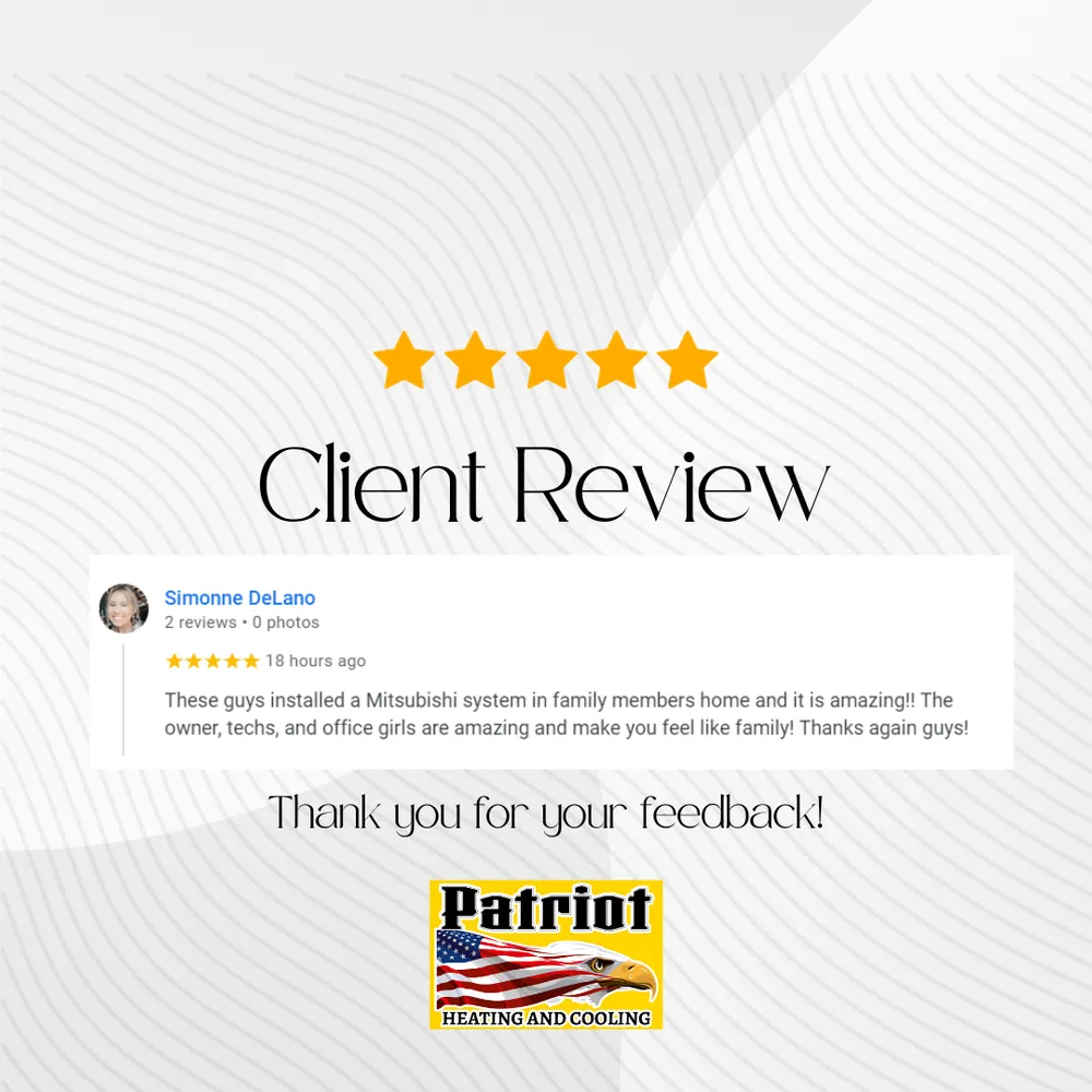 Slide of Patriot Heating & Cooling