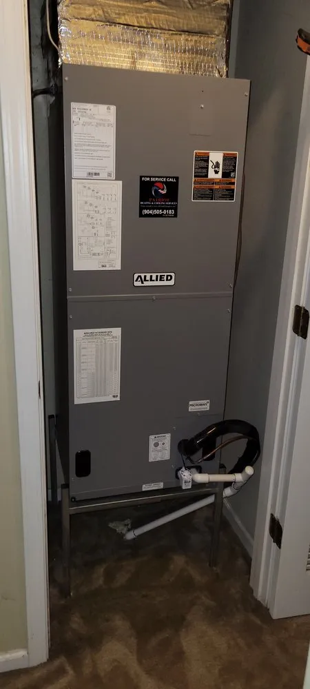 Slide of Patriot Heating & Cooling Services