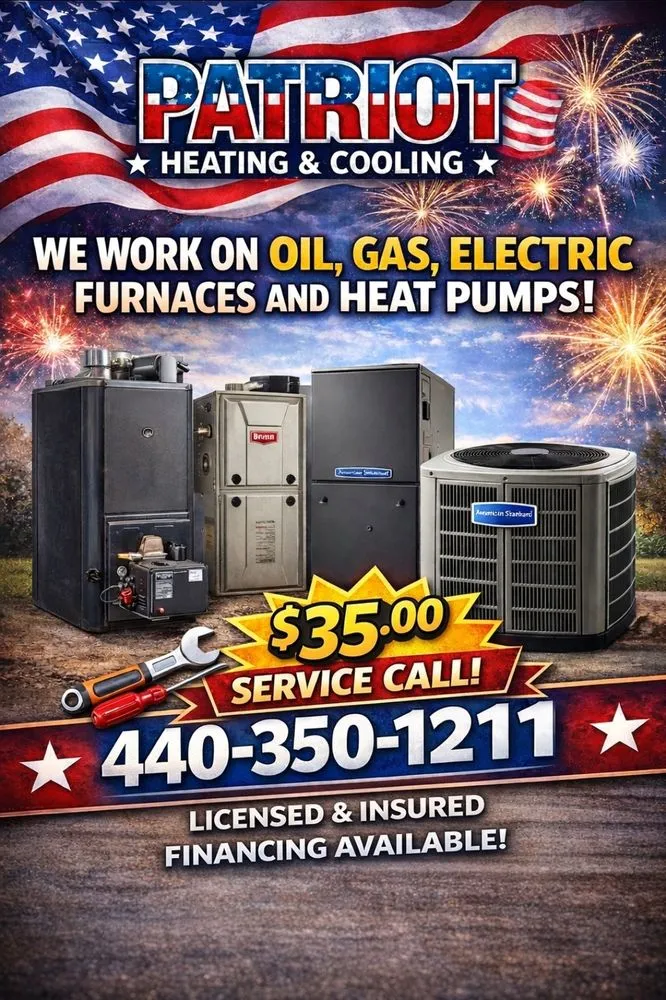 Slide of Patriot Heating and Cooling