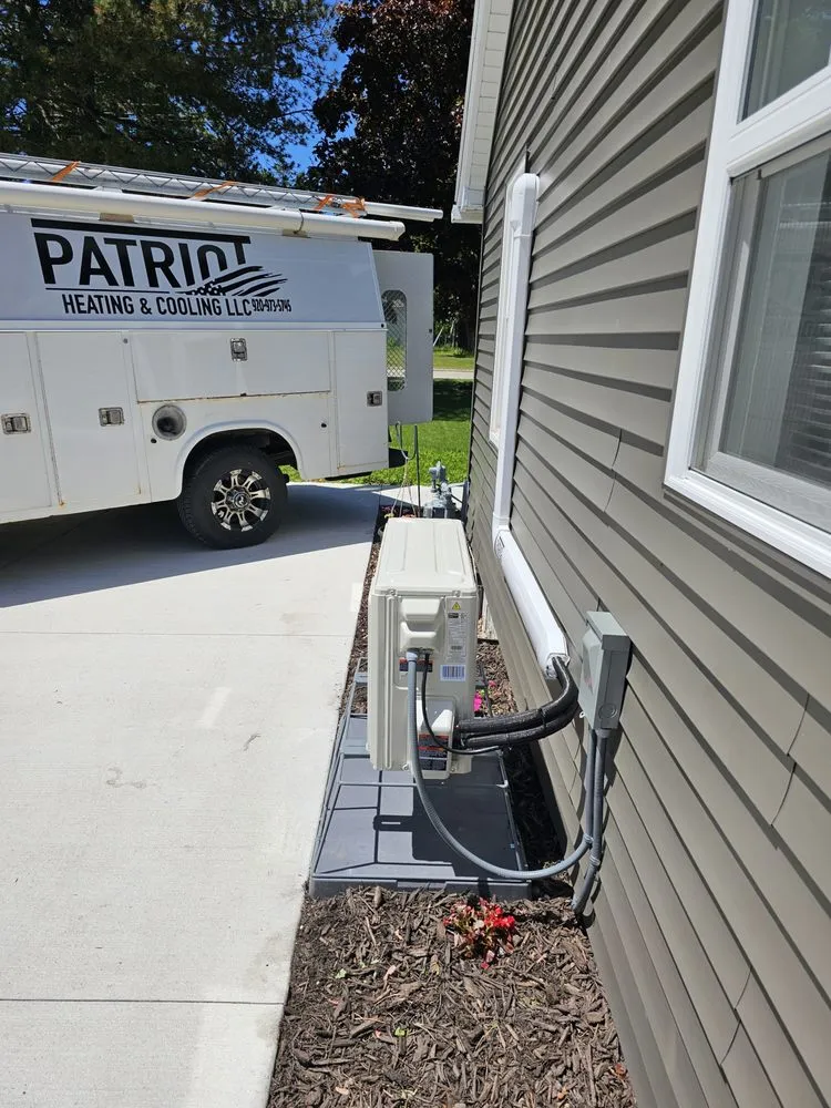 Slide of Patriot Heating and Cooling