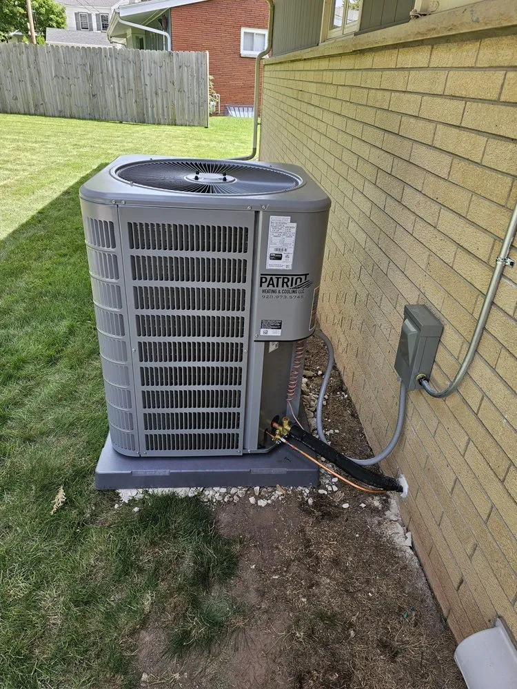 Slide of Patriot Heating and Cooling