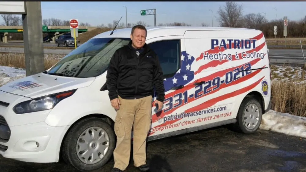Slide of Patriot Heating and Cooling Services