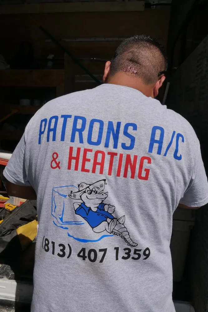 Slide of Patrons A/C & Heating