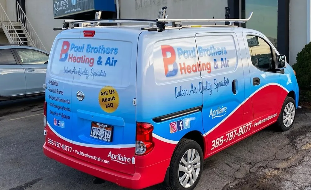 Slide of Paul Brother's Heating & Air