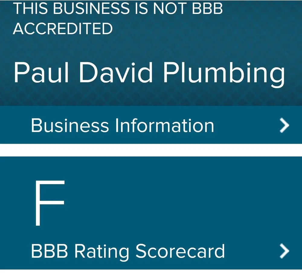 Slide of Paul David Plumbing