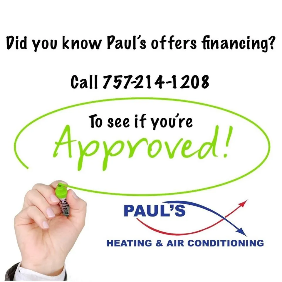 Slide of Paul's Heating & Air Conditioning