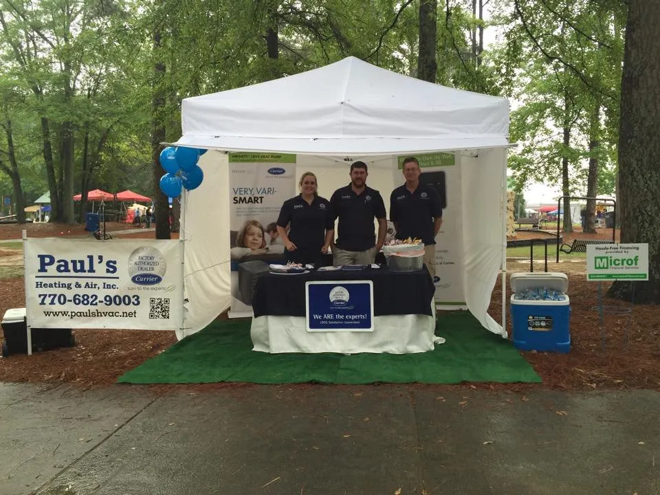 Slide of Paul's Heating and Air