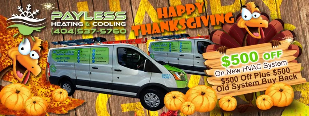 Slide of PayLess Heating & Cooling