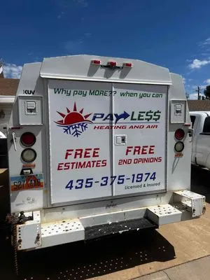 Payless Heating and Air Logo