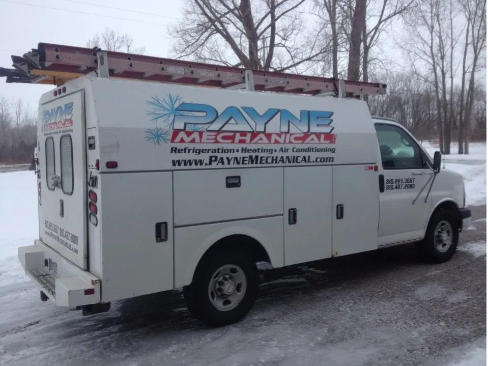 Slide of Payne Mechanical