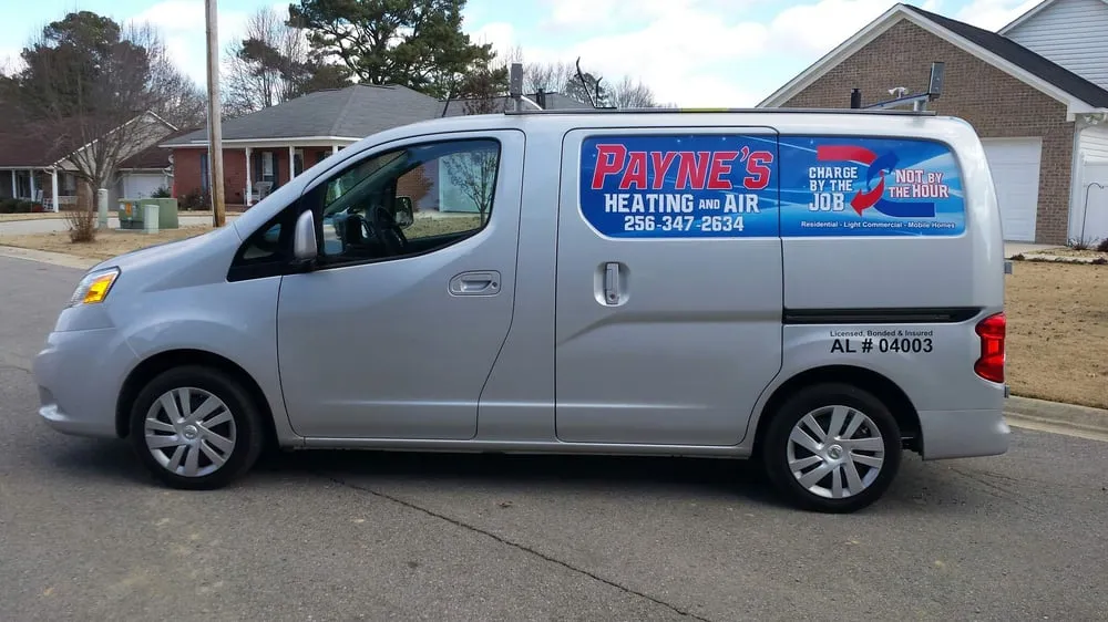 Slide of Payne's Heating & Air Conditioning Services