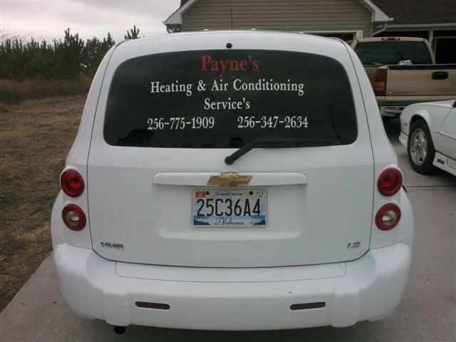 Slide of Payne's Heating & Air Conditioning Services