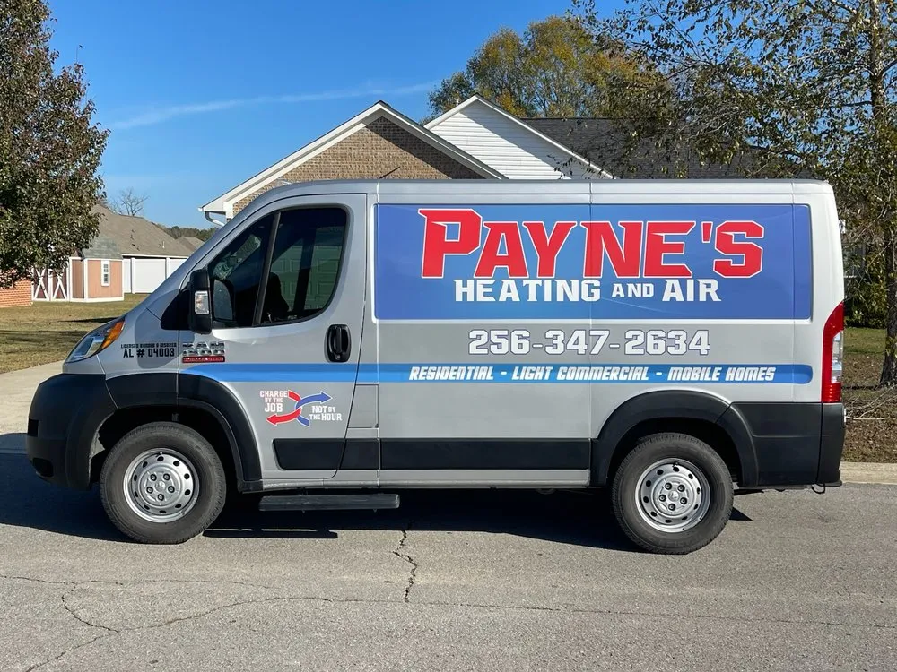 Slide of Payne's Heating & Air Conditioning Services