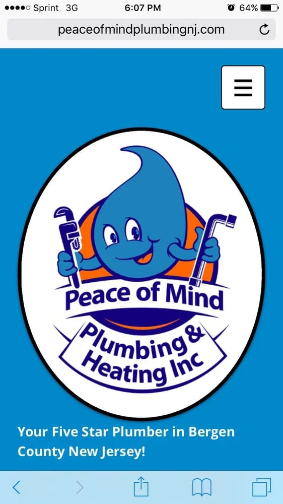 Slide of Peace of Mind Plumbing & Heating