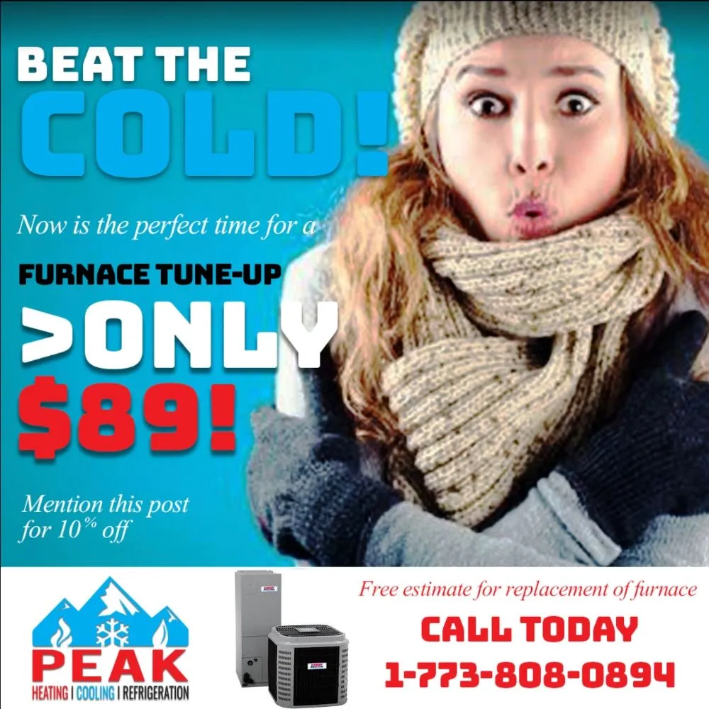 Slide of Peak Heating Cooling & Refrigeration