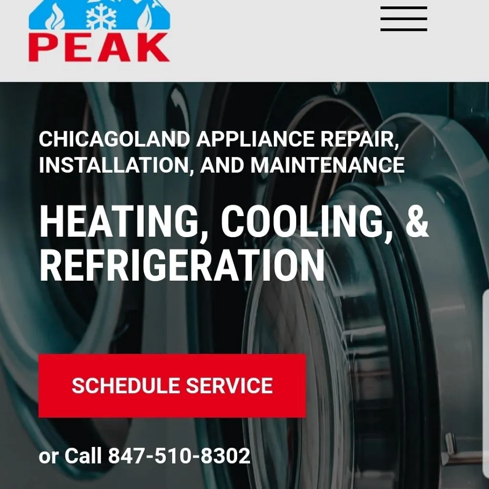 Slide of Peak Heating Cooling & Refrigeration