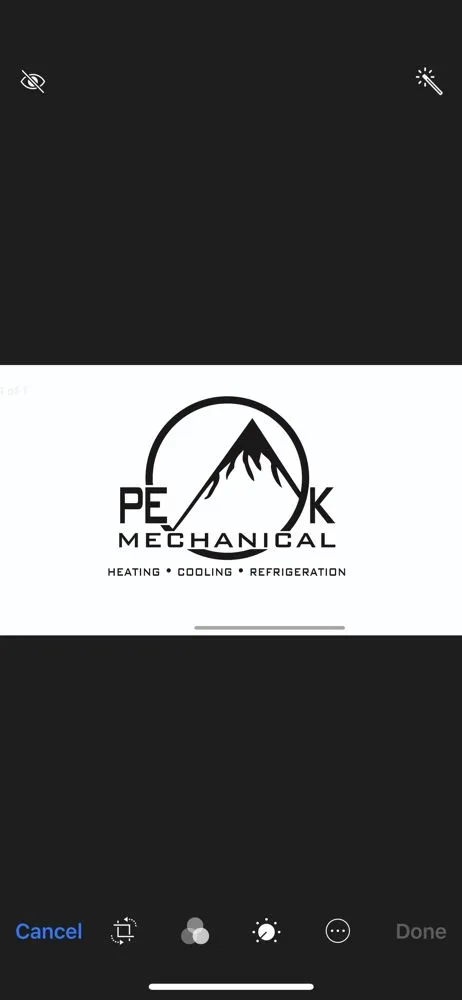 Slide of Peak Mechanical