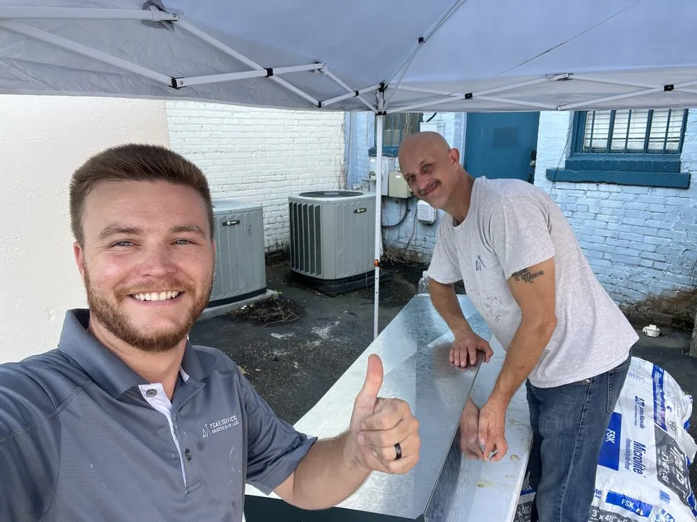 Slide of Peak Service Heating & Air