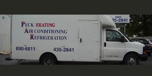 Slide of Peck Heating Air Conditioning Refrigeration