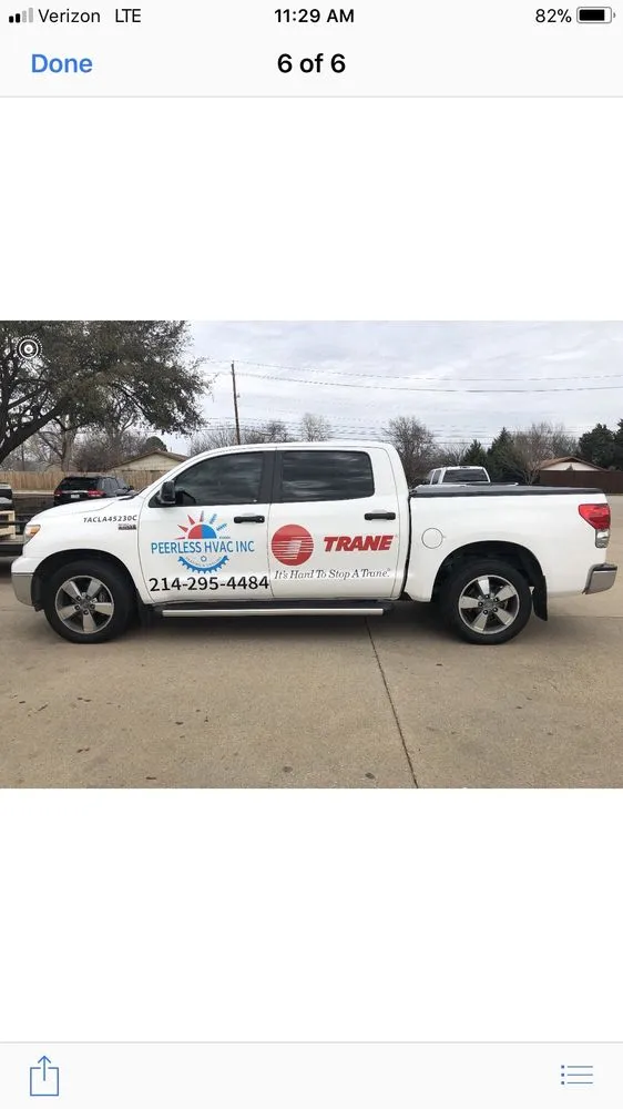 Slide of Peerless HVAC