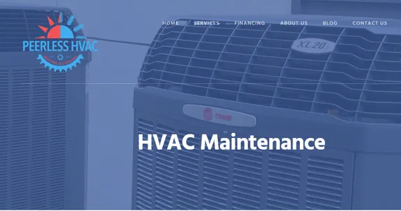 Slide of Peerless HVAC