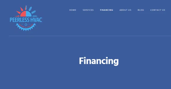 Slide of Peerless HVAC