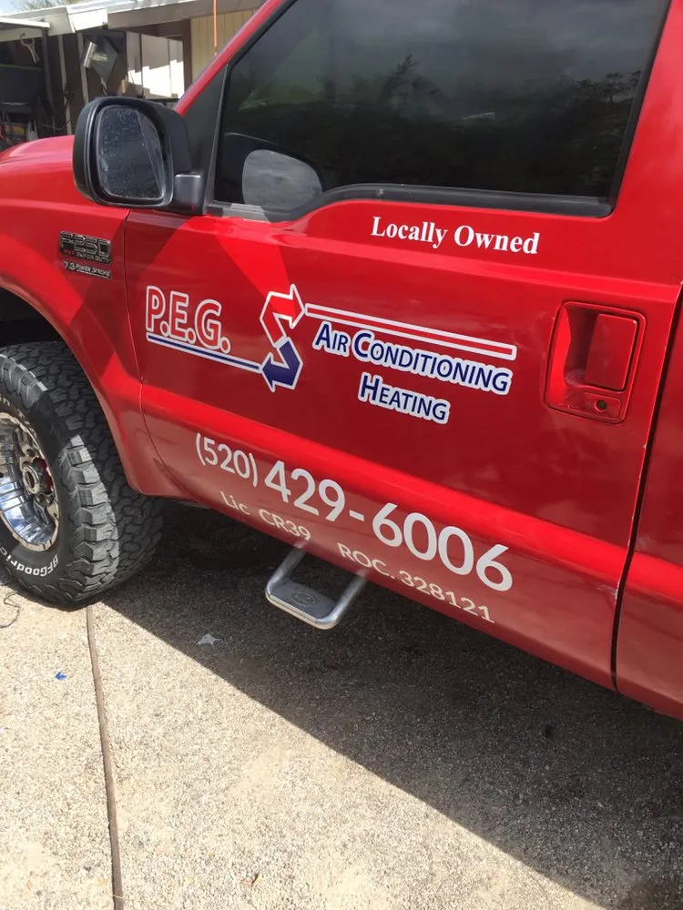 Slide of Peg Air Conditioning & Heating