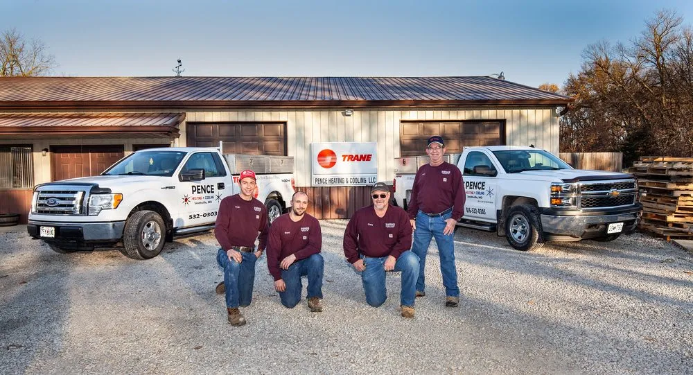 Slide of Pence Heating and Cooling