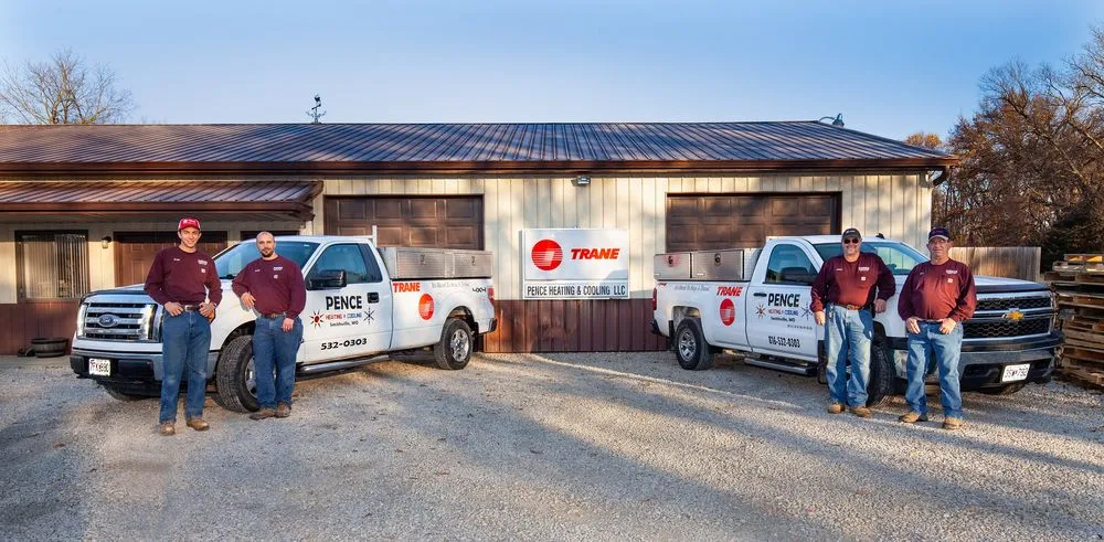 Slide of Pence Heating and Cooling