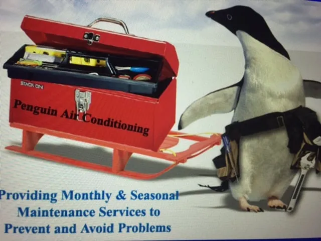 Slide of Penguin Air Conditioning