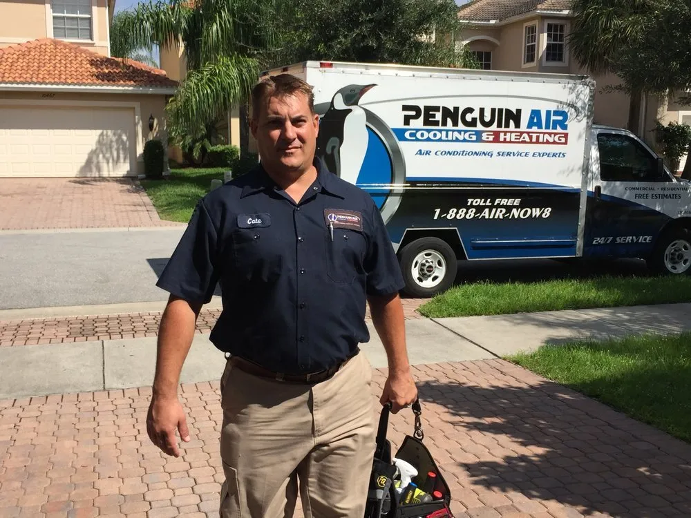 Slide of Penguin Air Heating & Cooling