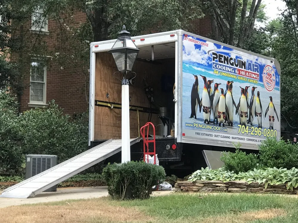 Slide of Penguin Cooling & Heating