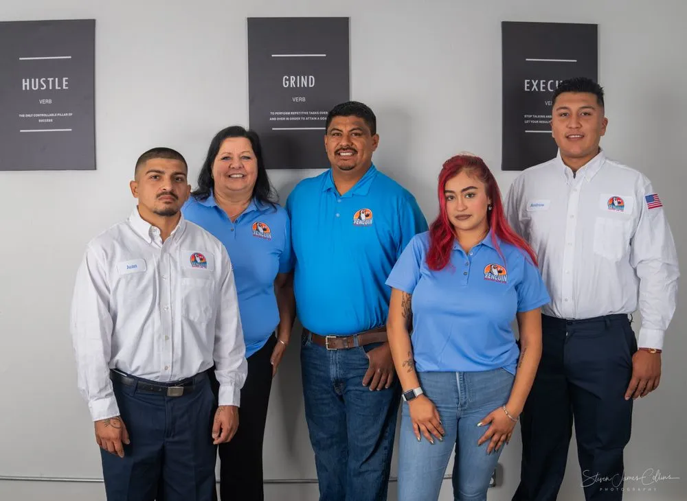 Slide of Penguin Heating And Air