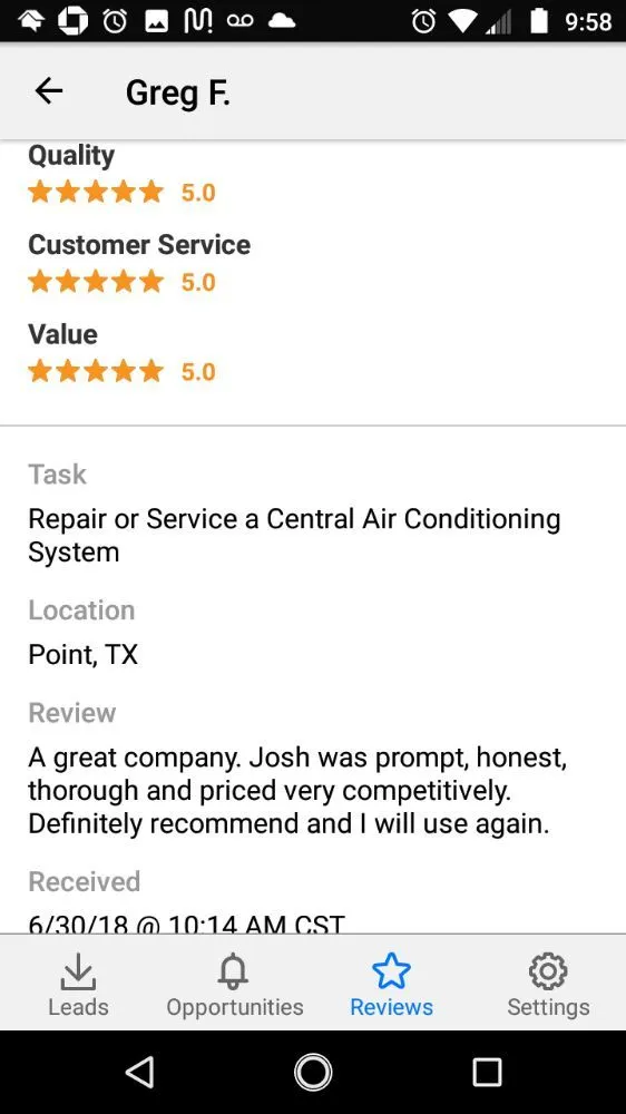 Slide of Pennington Home Comfort