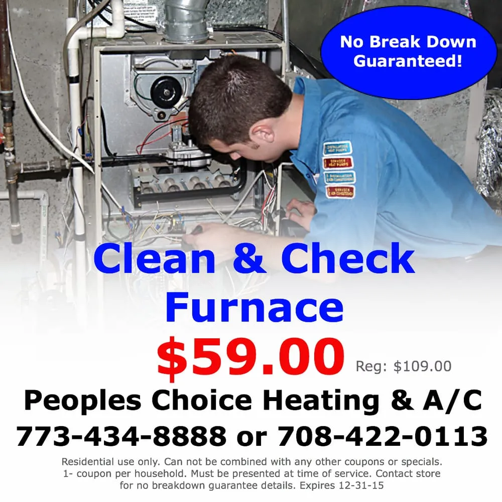 Slide of People's Choice Heating & Air Conditioning
