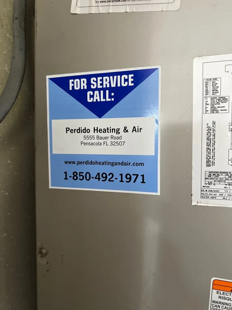 Slide of Perdido Heating & Air