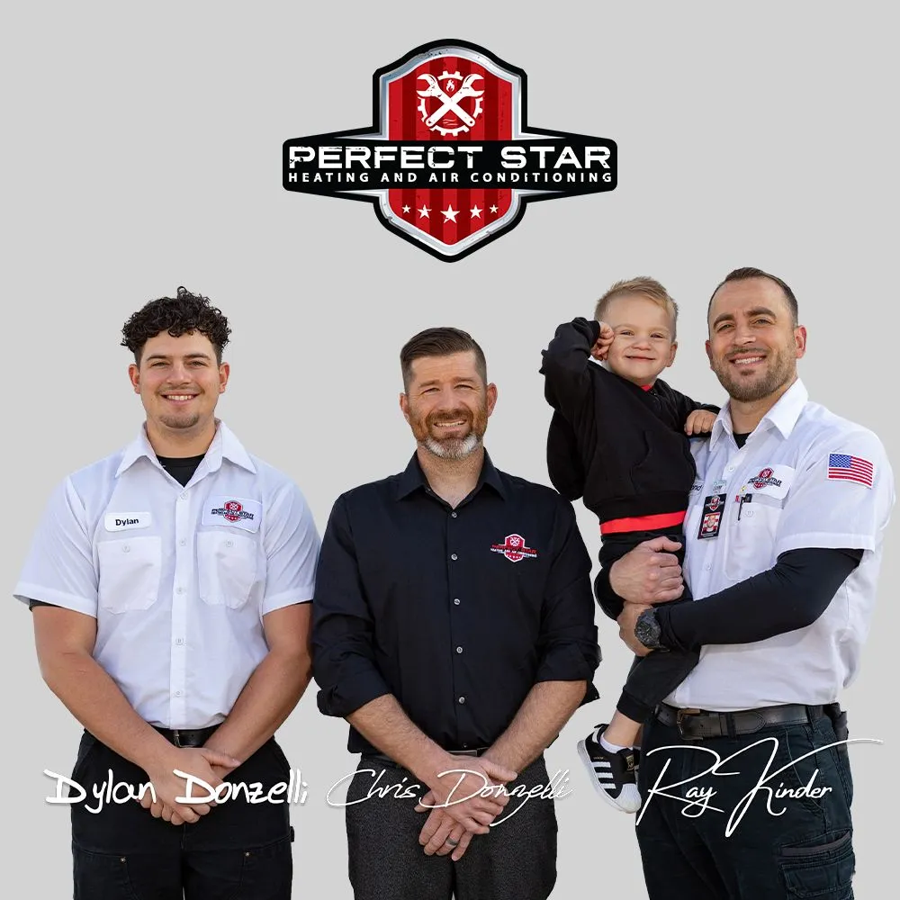 Slide of Perfect Star Heating, Cooling, & Electrical