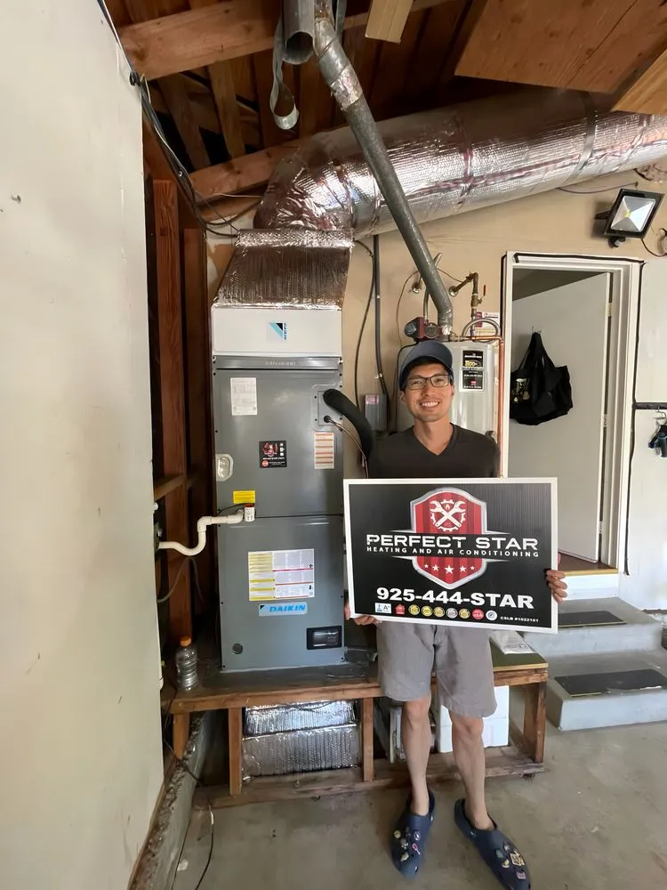 Slide of Perfect Star Heating, Cooling, & Electrical