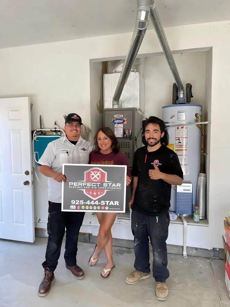 Slide of Perfect Star Heating, Cooling, & Electrical