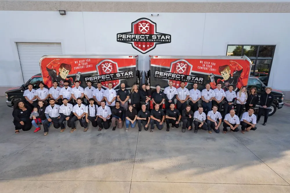 Slide of Perfect Star Heating, Cooling, & Electrical